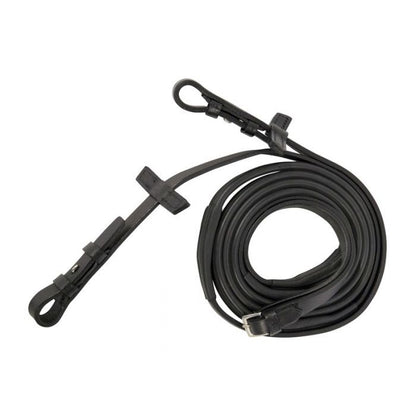 Stubben Slimline Rubber Reins 1/2 Inch