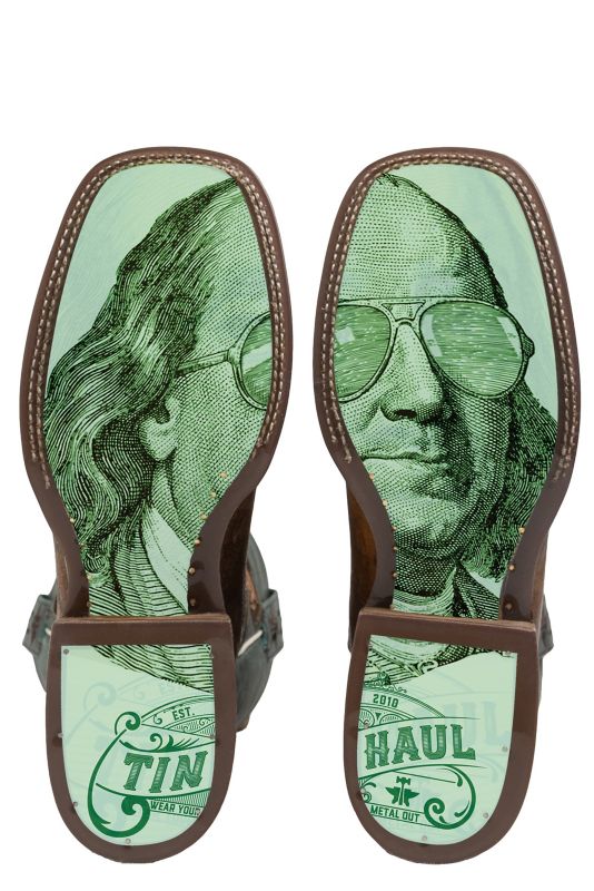 Tin Haul Men's Top Dollar Western Boots
