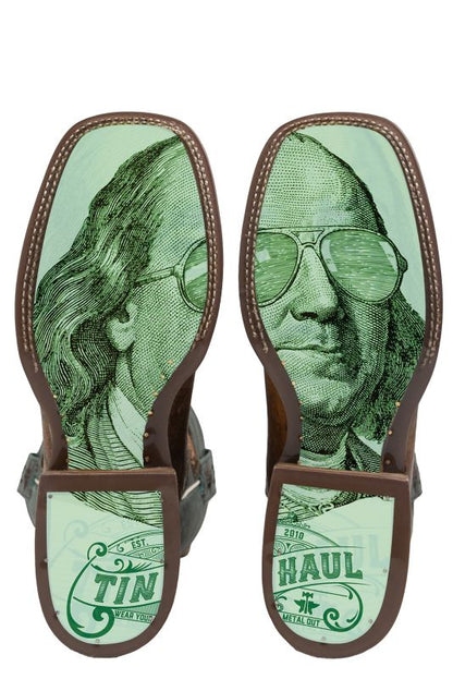 Tin Haul Men's Top Dollar Western Boots