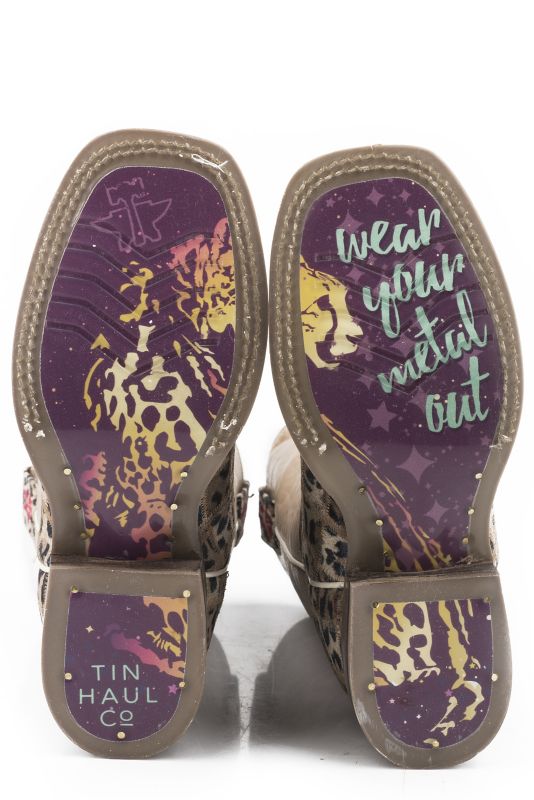 Tin Haul Little Kids Wild Patch Western Boots
