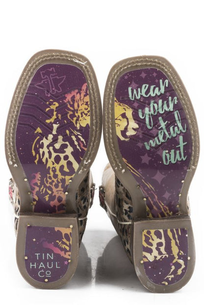 Tin Haul Little Kids Wild Patch Western Boots