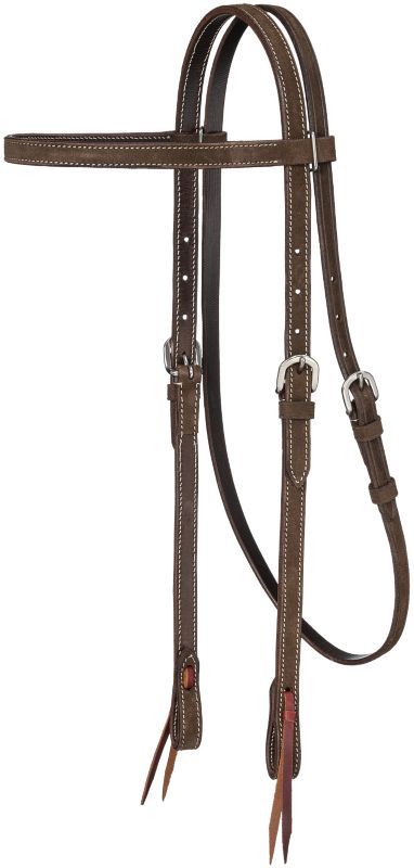 Royal King Plain Leather Browband Headstall