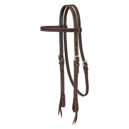 Royal King Plain Leather Pony Browband Headstall