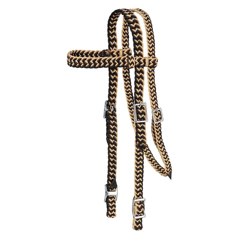 Tough1 Braided Nylon Browband Headstall