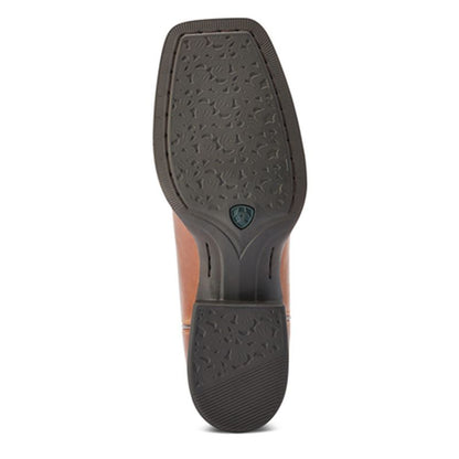 Ariat Womens Round Up Wide Square Toe Blue Boots
