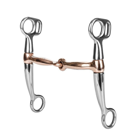 Tabelo SS Tom Thumb Snaffle with Coppermouth 5in