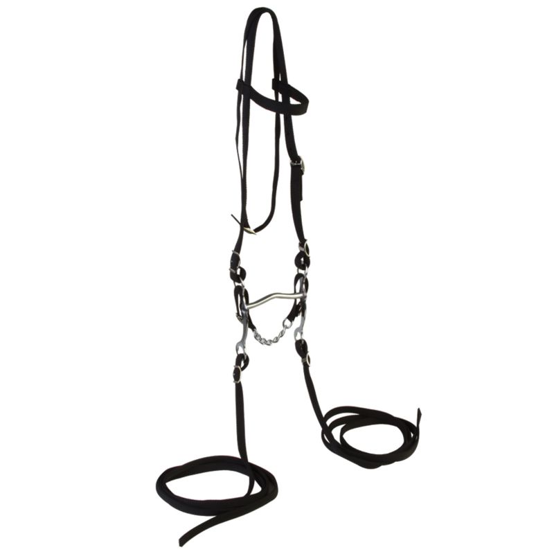 Western Poly Browband Headstall & Reins