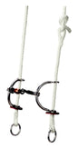 Weaver SS Copper Roller Gag Browband Headstall