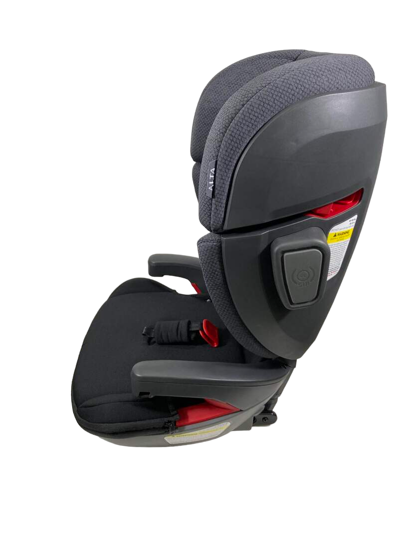  UPPAbaby ALTA High Back Booster Seat, Black Melange, 2023