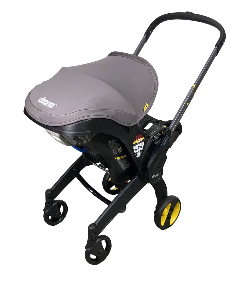  Doona Infant Car Seat & Stroller Combo, Grey Hound, 2023
