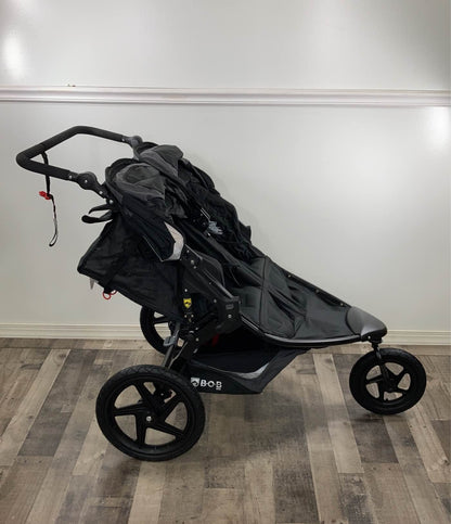  BOB Revolution Flex 3.0 Duallie Stroller, Graphite Black, 2021