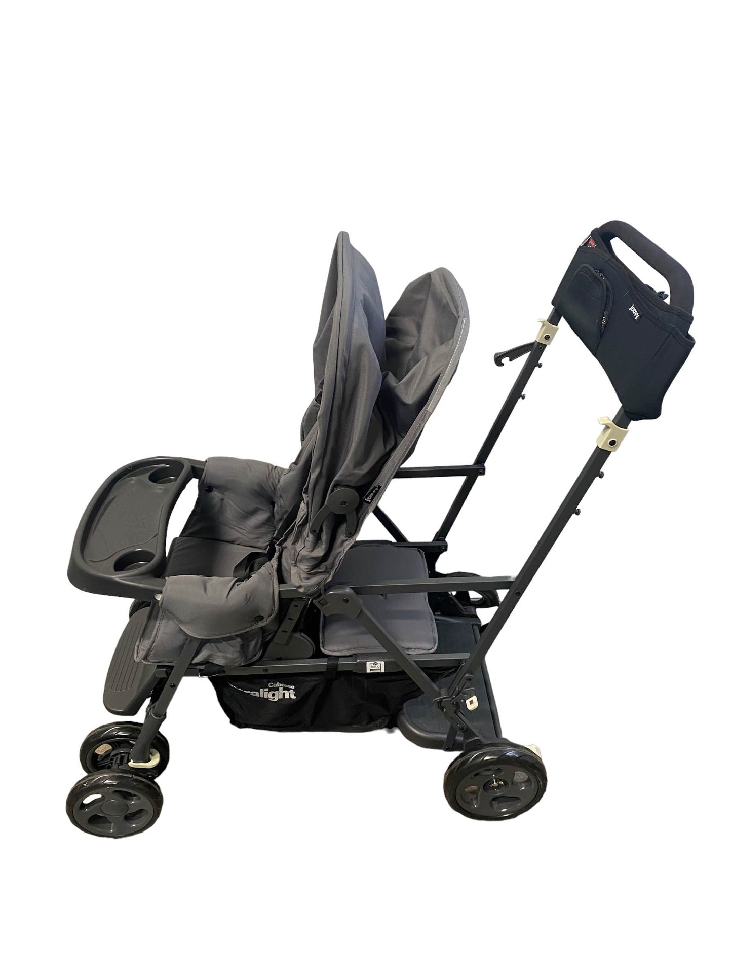  Joovy Caboose Ultralight Graphite Stroller, Charcoal, 2021