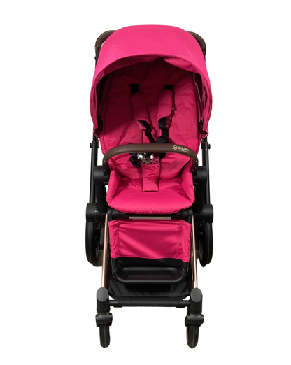  Cybex E-PRIAM Electric Stroller, 2019, Rose Gold, Fancy Pink