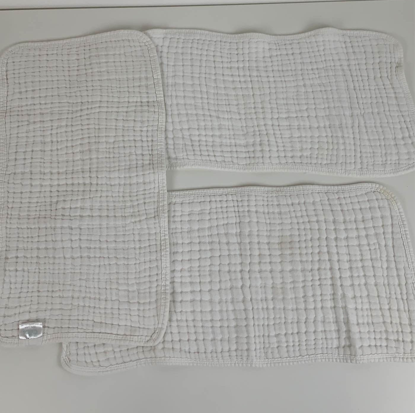  Comfy Cubs Muslin Burp Cloths, 3 Pack