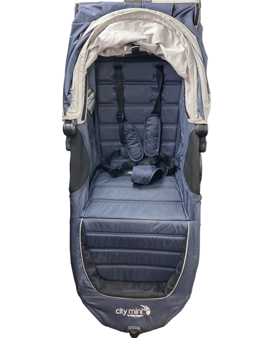  Baby Jogger City Mini Single Stroller, Navy Blue/Gray