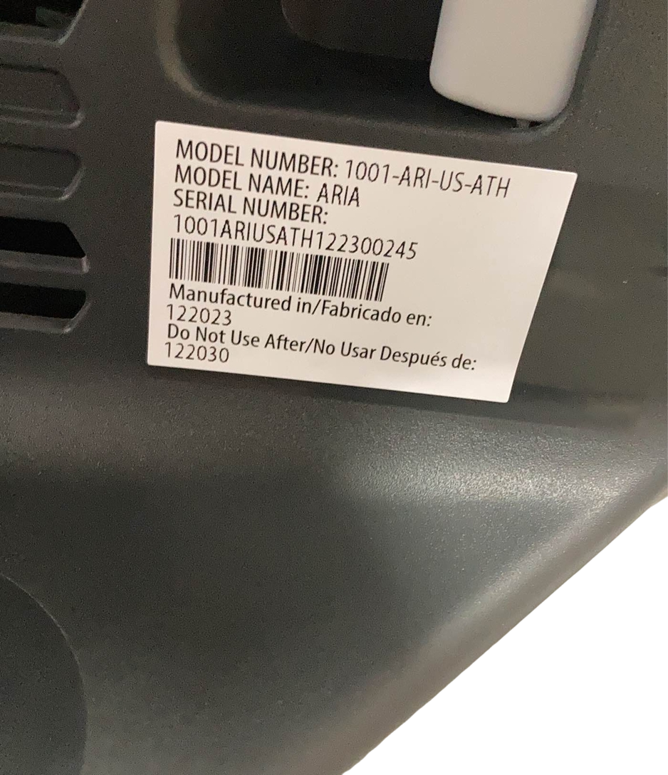  UPPAbaby Aria Infant Car Seat, 2023, Anthony