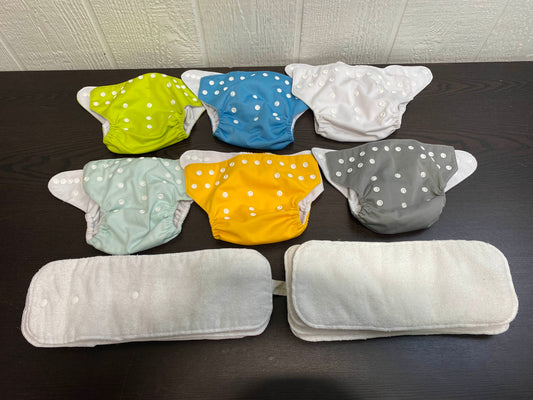  BUNDLE LBB Cloth Diapers, 6pk