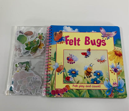  The Book Company Felt Bugs Book