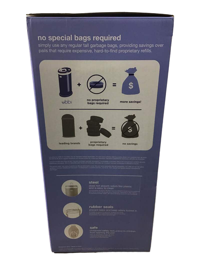  Ubbi Diaper Pail, Taupe