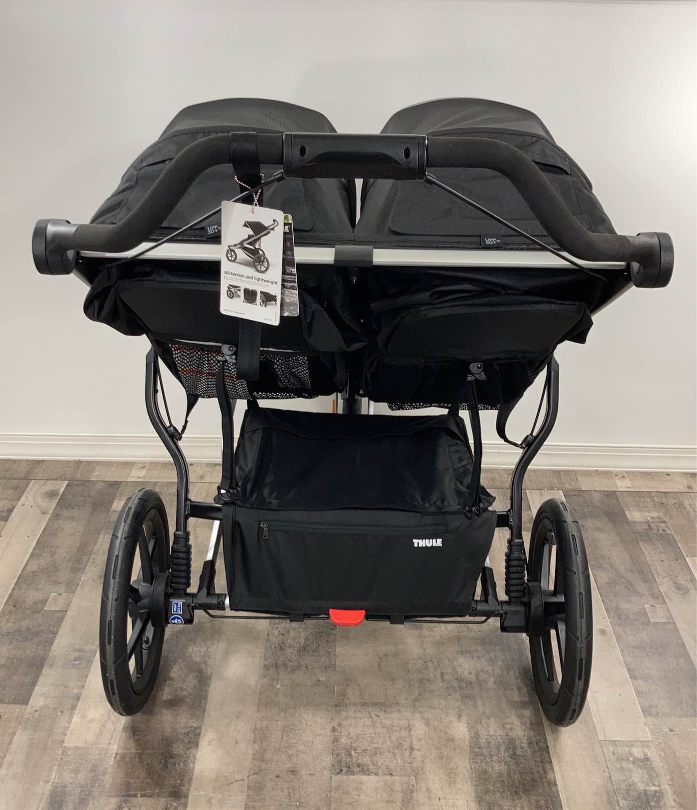  Thule Urban Glide 2 Double Stroller, 2021, Jet Black