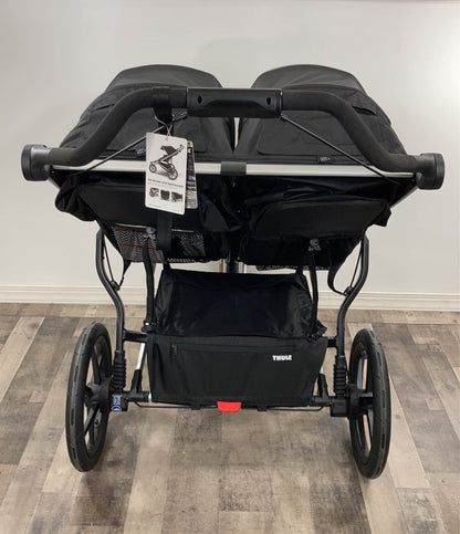  Thule Urban Glide 2 Double Stroller, 2021, Jet Black