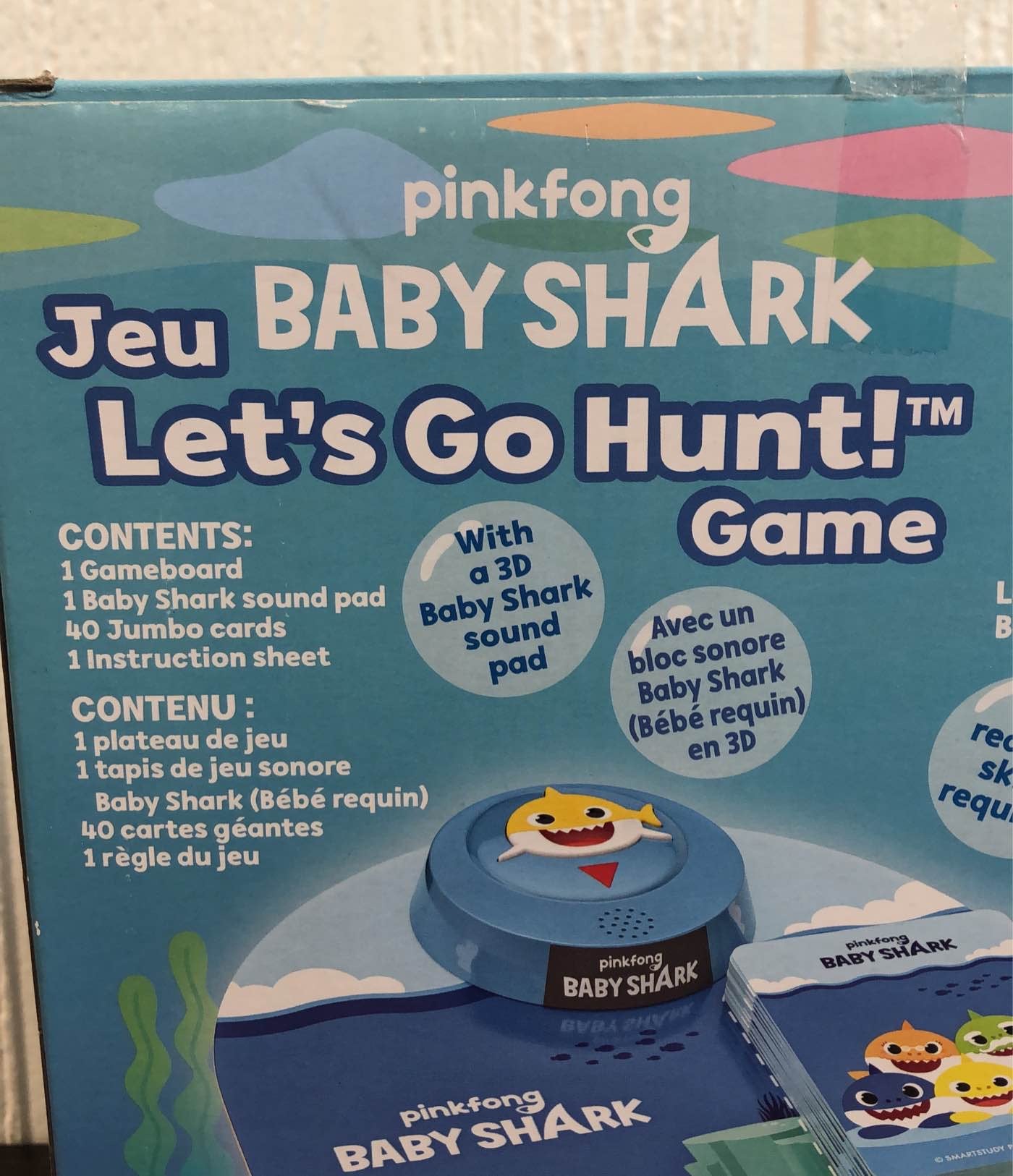  Pinkfong Baby Shark Let’s Go Hunt Card Game