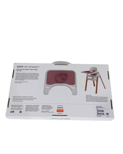  Stokke Ezpz Placemat For Steps Tray, Pink