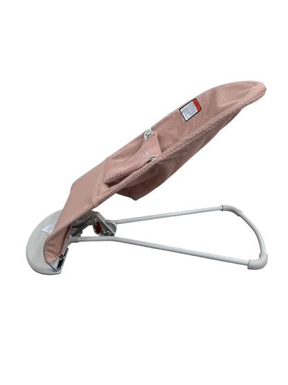  BabyBjorn Bouncer Bliss, Dusty Pink Mesh, Light Gray Frame