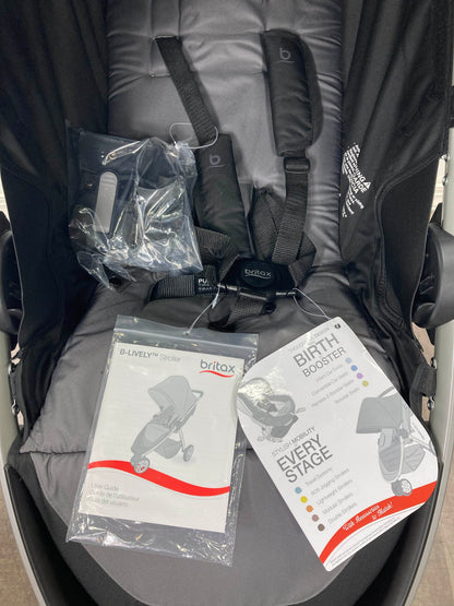  Britax B-Lively Stroller, Dove 2021