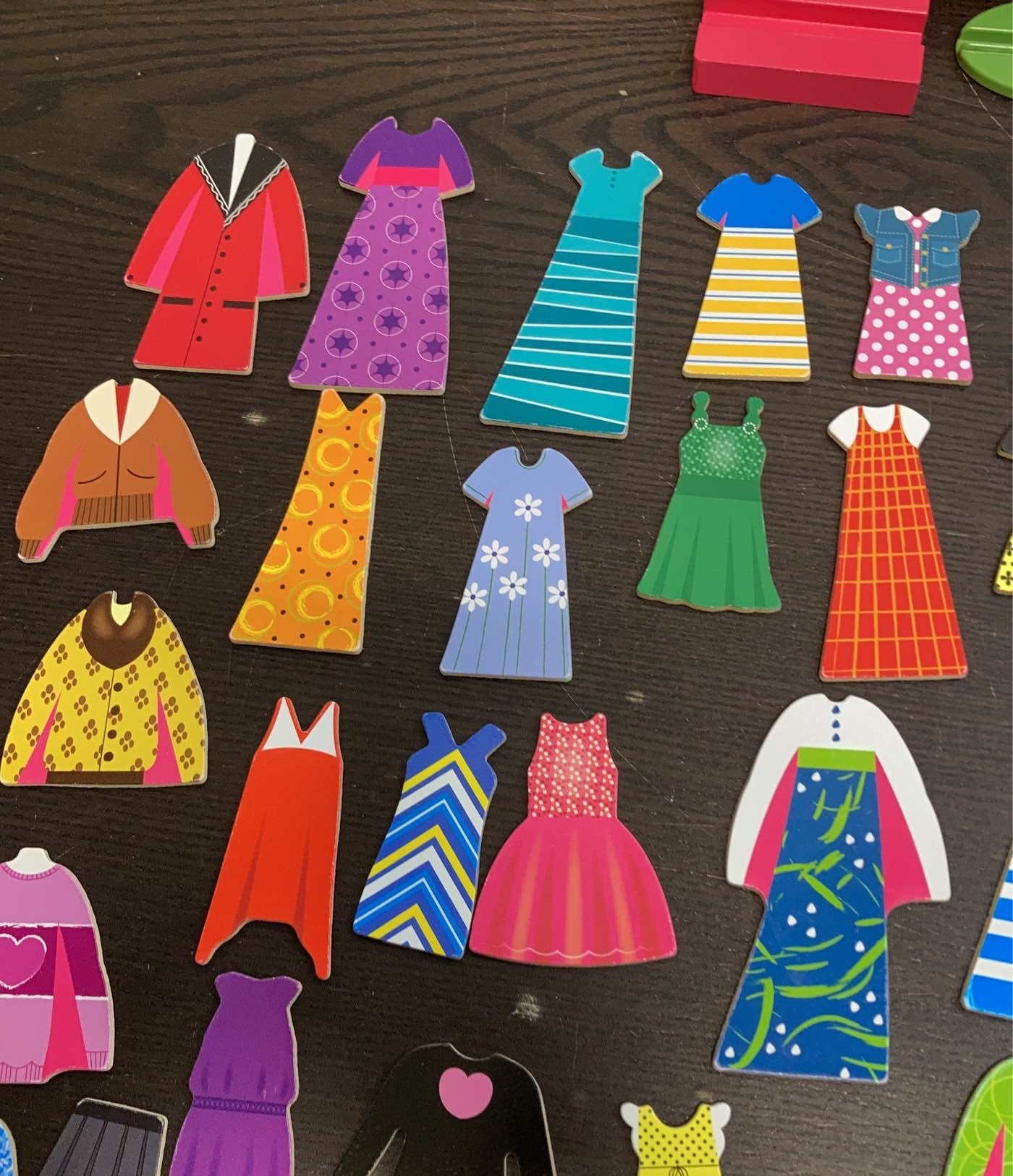  Horizon Group USA Wooden Dress-Up Dolls