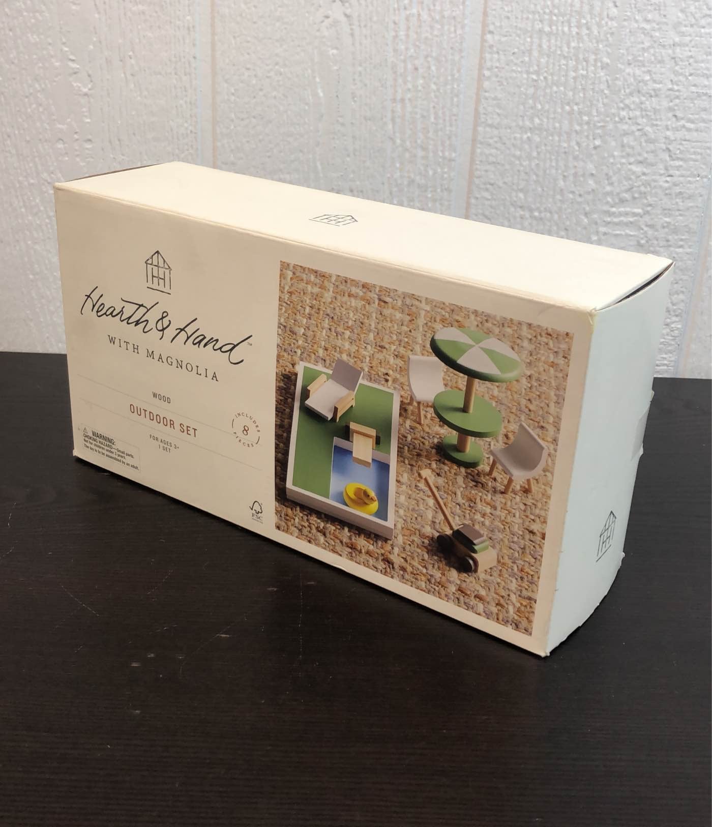  Hearth & Hand Dollhouse Accessories, Toy Outdoor