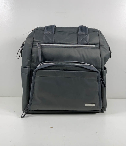  Skip Hop MainFrame Diaper Backpack, Charcoal