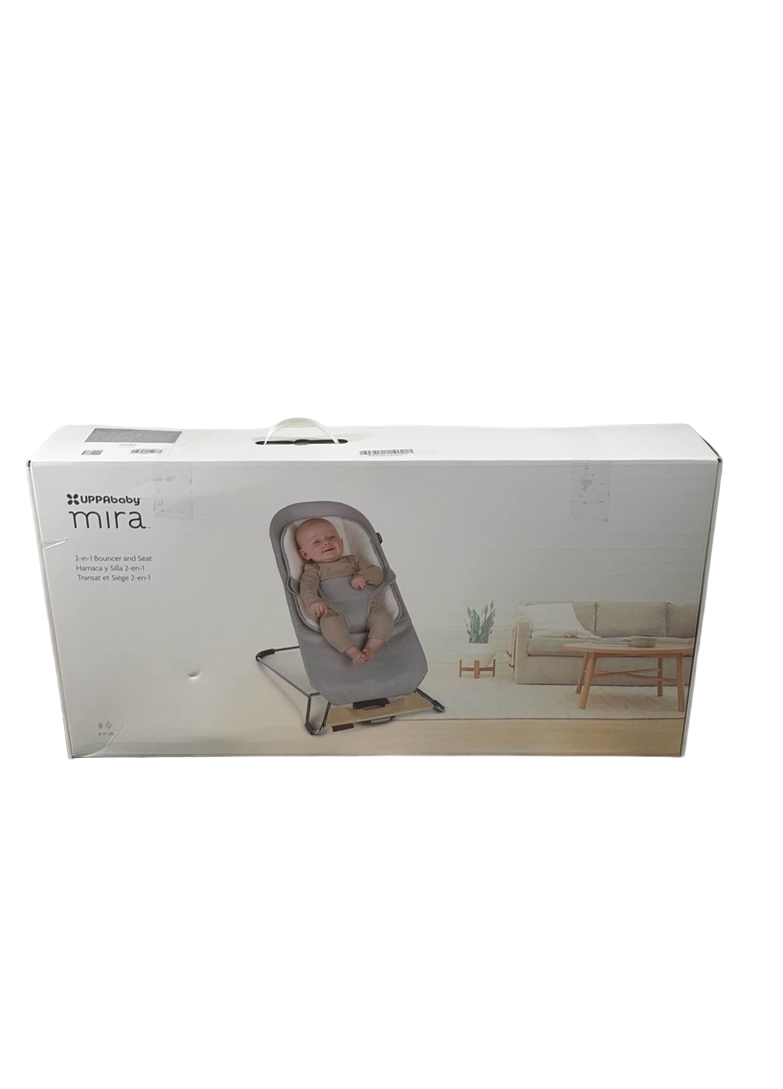  UPPAbaby Mira Bouncer, Stella (Grey Melange)
