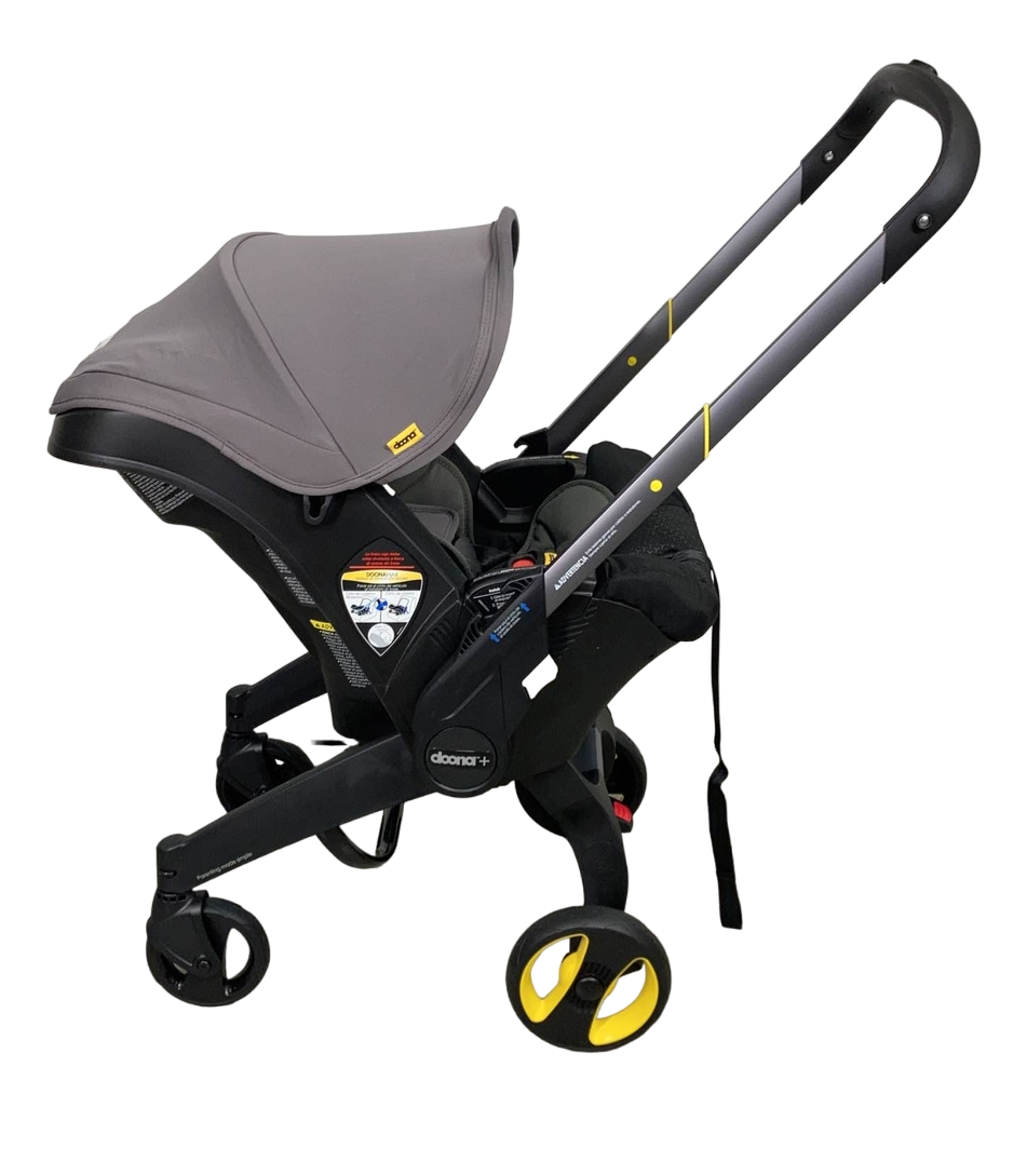  Doona Infant Car Seat & Stroller Combo, Grey Hound, 2023