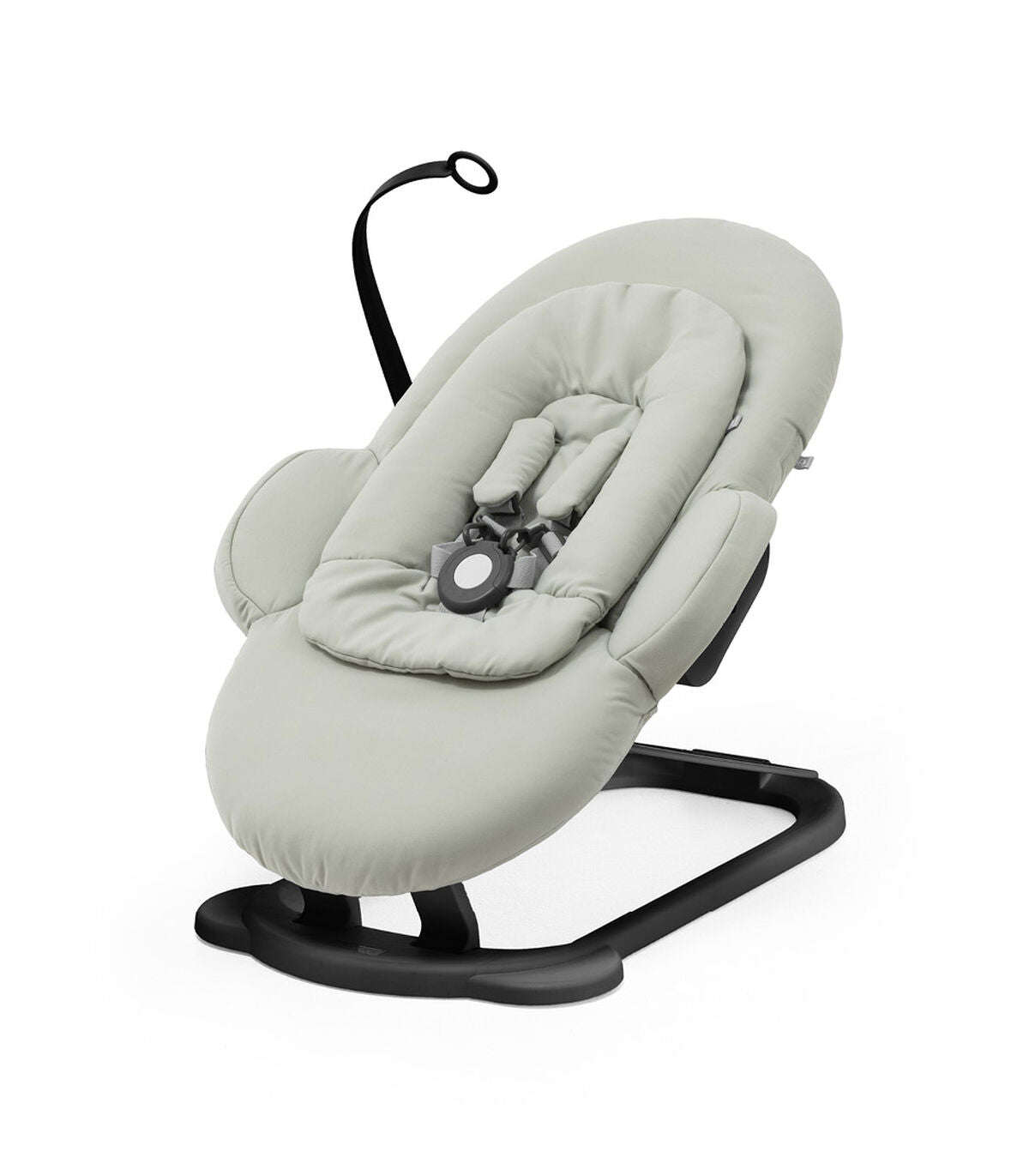  Stokke Steps Bouncer, Soft Sage Black Chassis