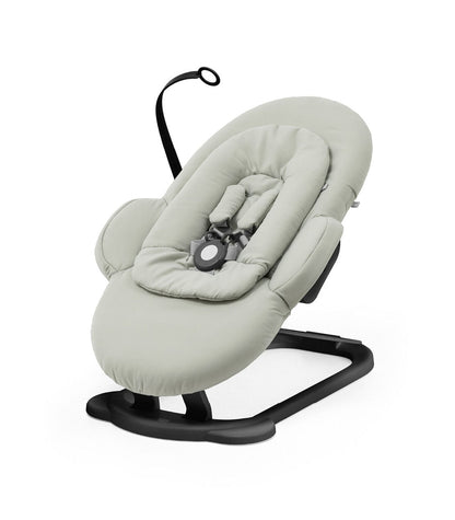  Stokke Steps Bouncer, Soft Sage Black Chassis