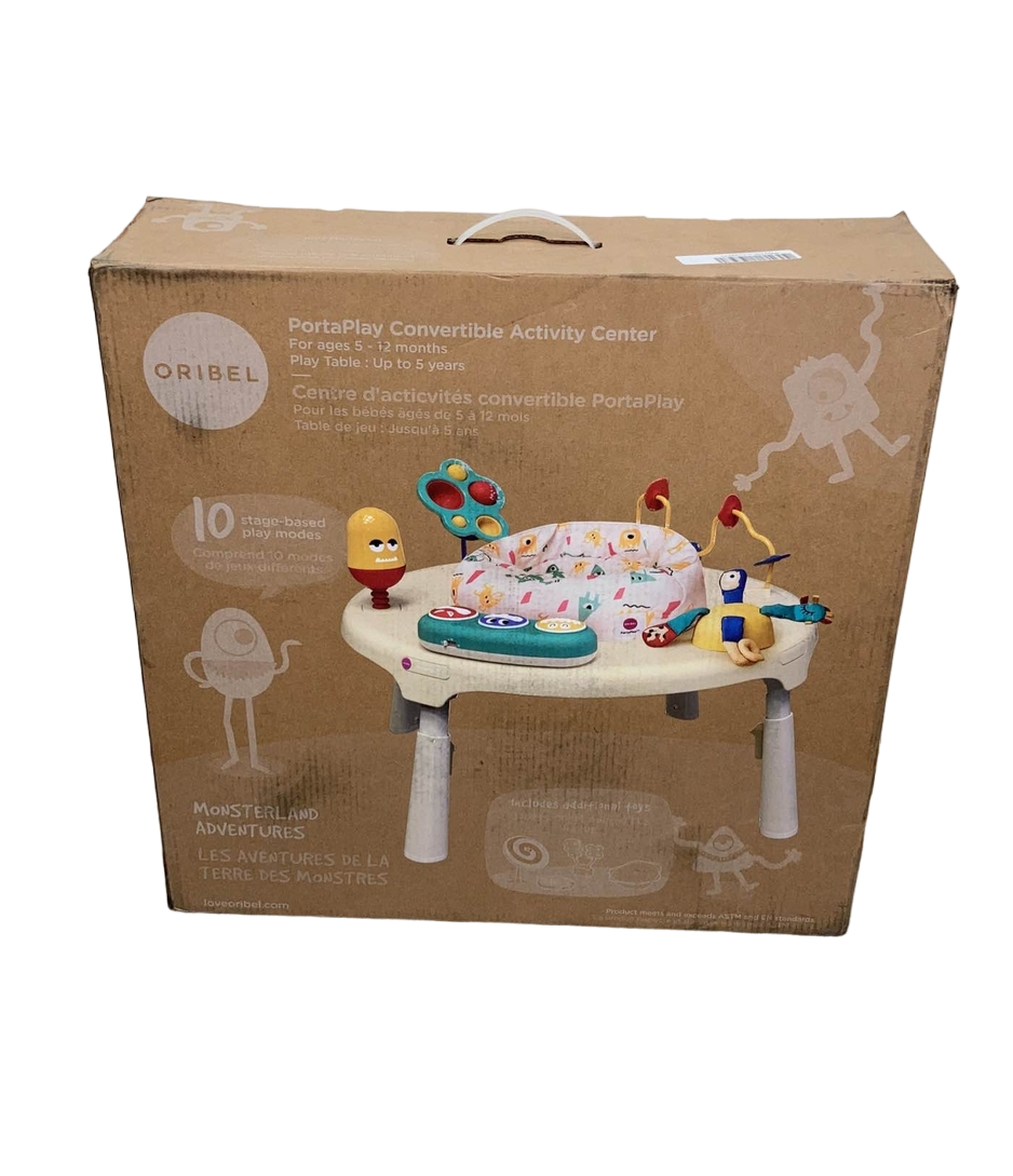  Oribel PortaPlay Convertible Activity Center, Monsterland Adventures