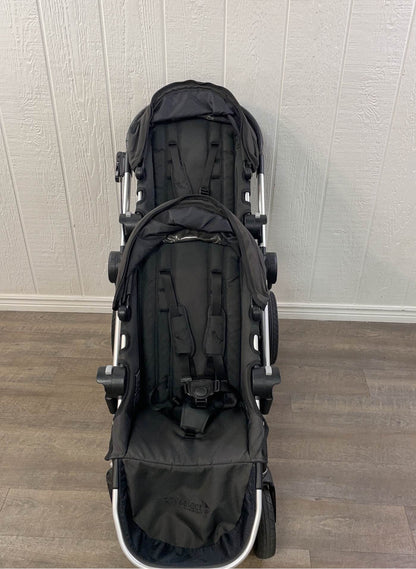  Baby Jogger City Select Double Stroller, Black, 2015
