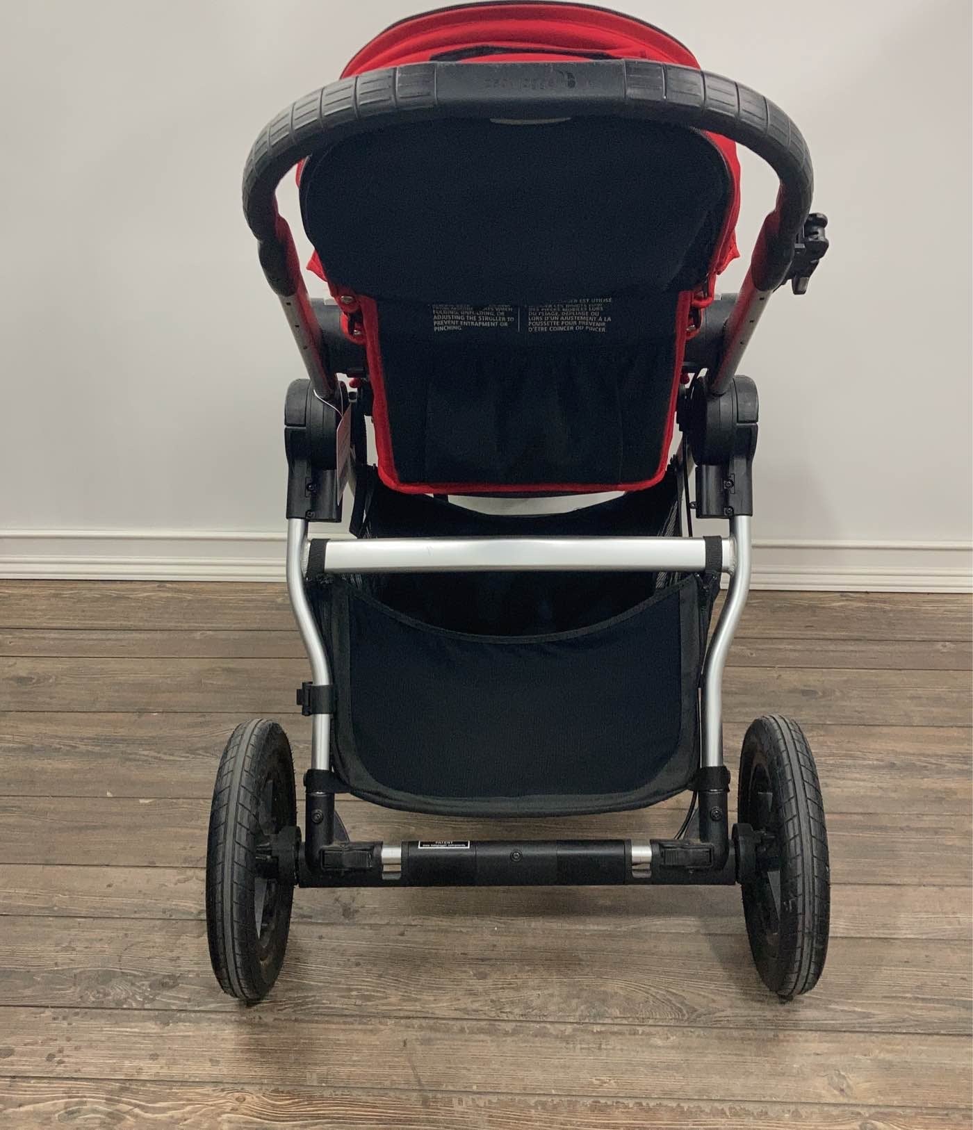  Baby Jogger City Select Double Stroller, 2015, Red