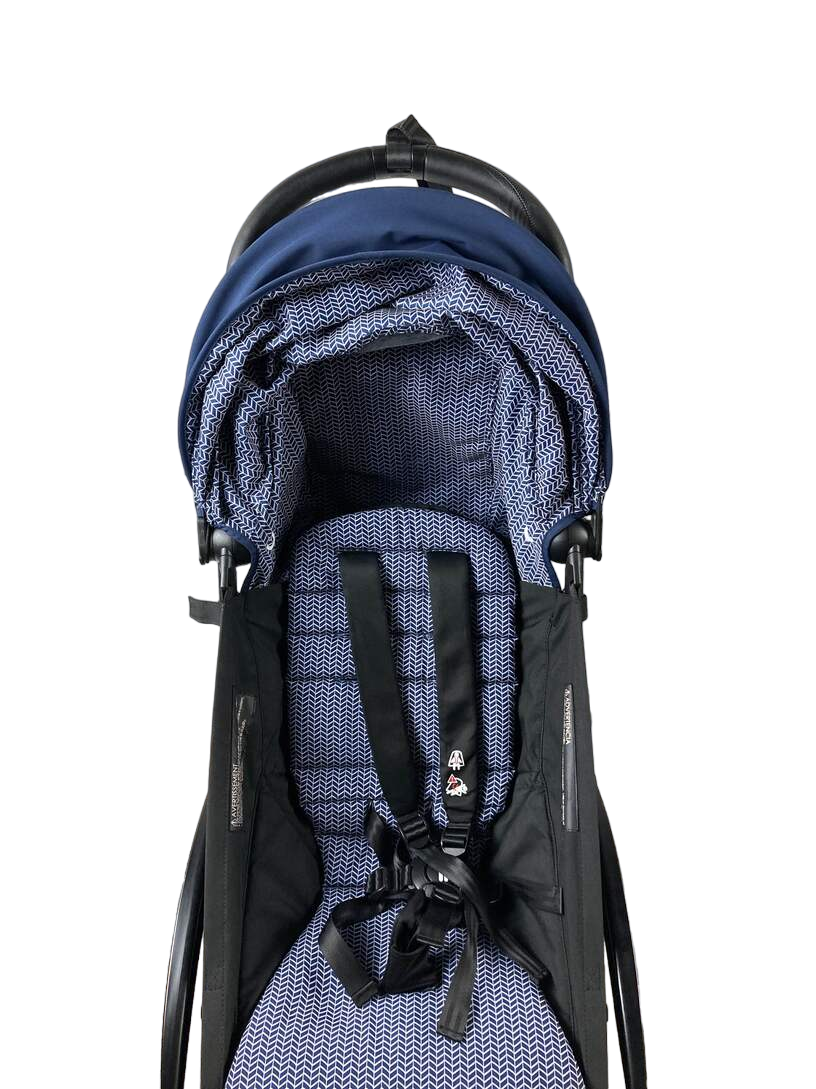  Babyzen YOYO2 Complete Stroller, 2018, Black And Blue AirFrance