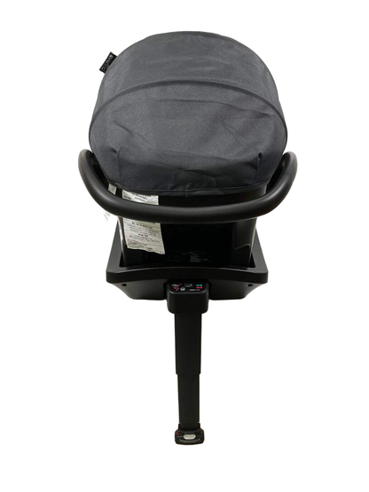  Evenflo LiteMax DLX Infant Car Seat With SafeZone Load Leg Base, Sawyer, 2023