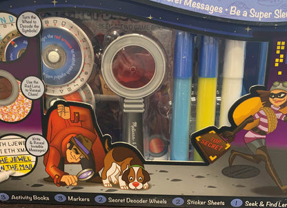  Melissa & Doug Secret Decoder Deluxe Activity Set