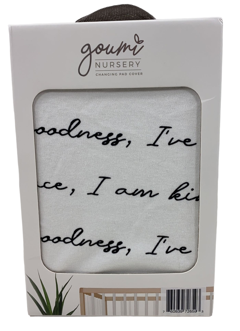  Goumikids Changing Pad Cover, You Are Loved