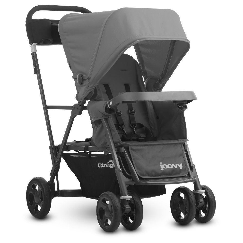  Joovy Caboose Ultralight Graphite Stroller, Charcoal, 2021