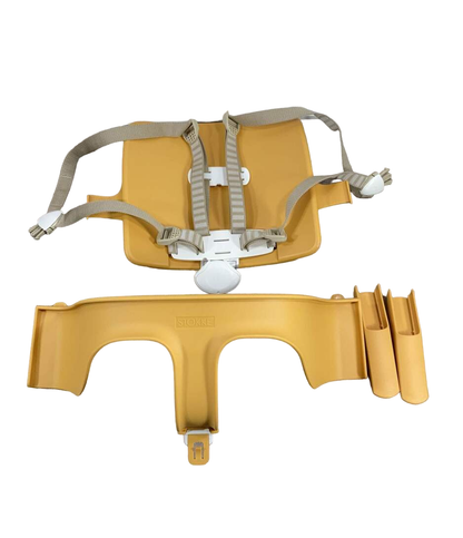  Stokke Tripp Trapp High Chair With Baby Set, Sunflower Yellow
