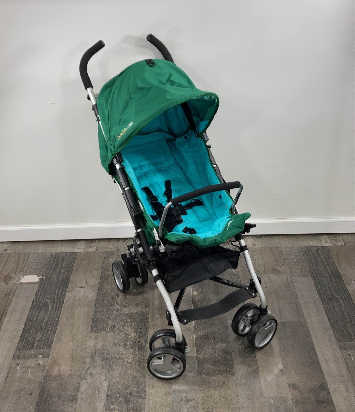  Bumbleride Flite Stroller, 2013, Green Papyrus