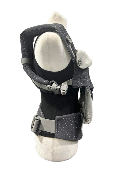  Ergobaby 360 All Positions Cotton Baby Carrier, Starry Sky, With Easy Snug Insert