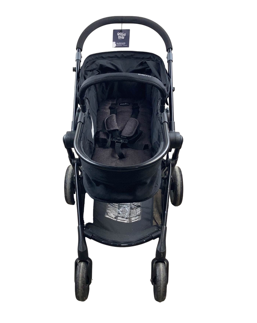  Evenflo Pivot Modular Travel System Stroller, 2022, Casual Grey