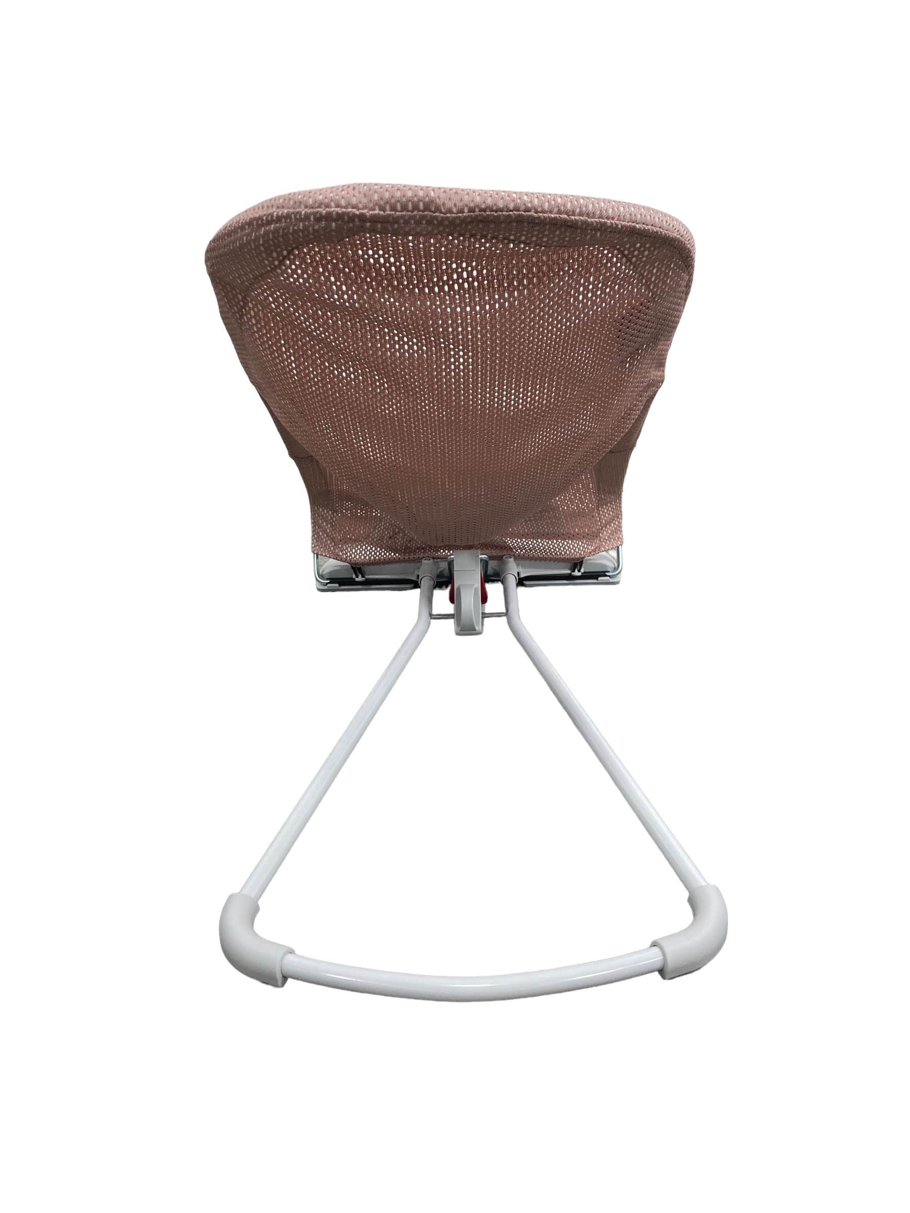  BabyBjorn Bouncer Bliss, Dusty Pink Mesh, Light Gray Frame