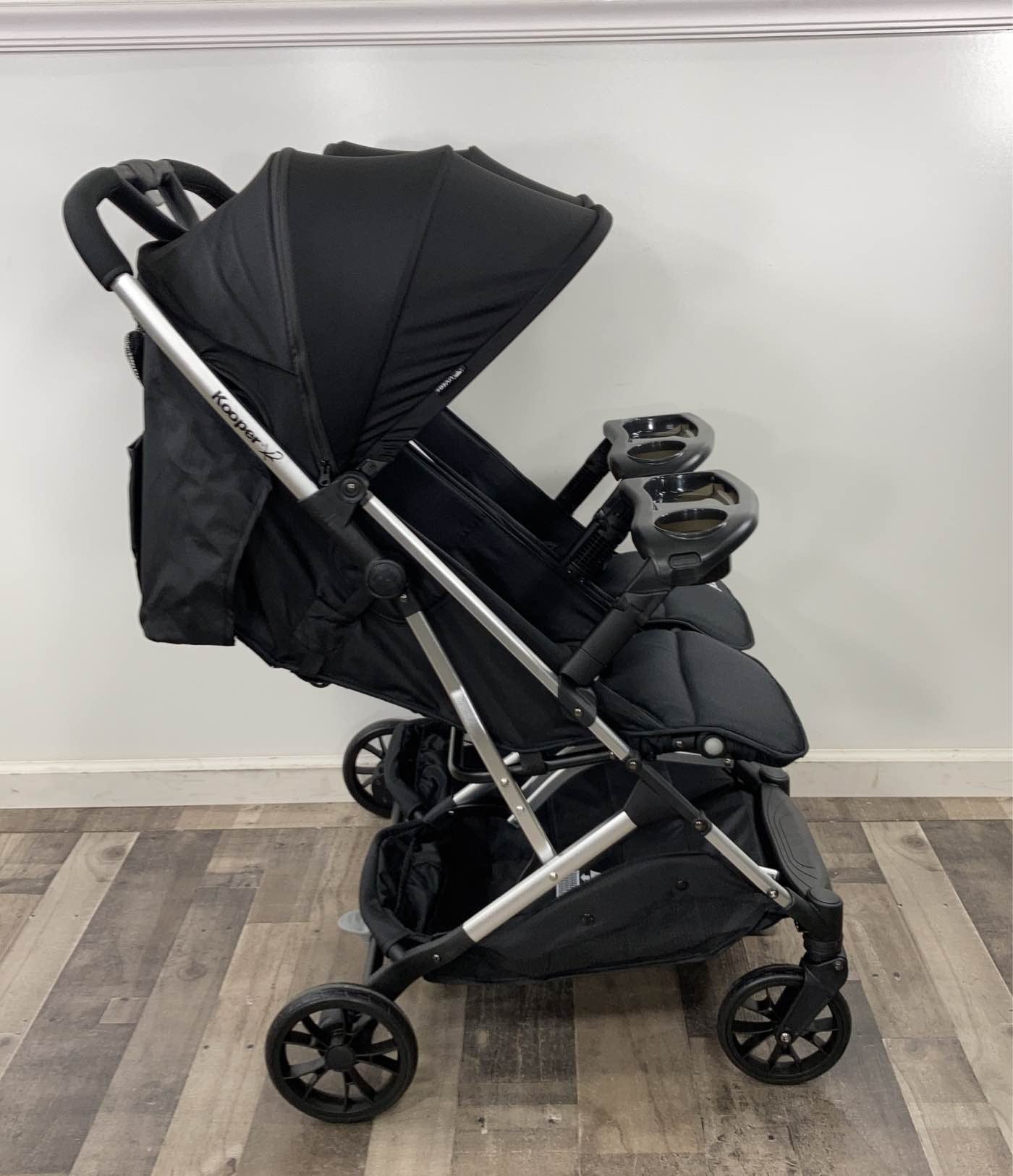  Joovy Kooper X2 Double Stroller, Black